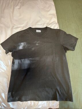 Taylor Stitch Heavy Bag Tee Olive Green